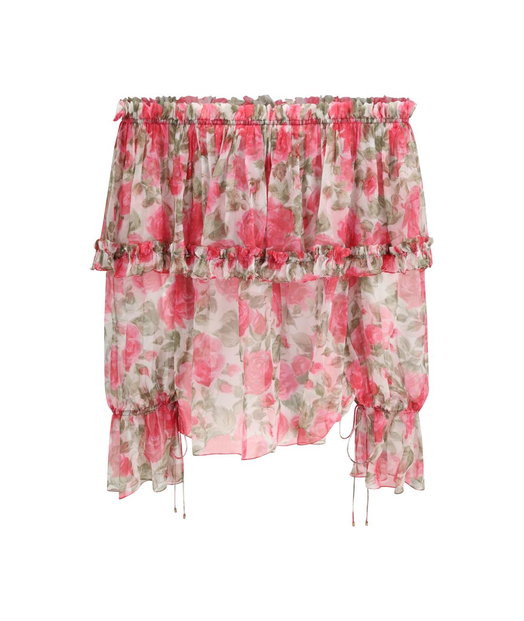 CHLOE Мульти шелковая блузы, фото 2