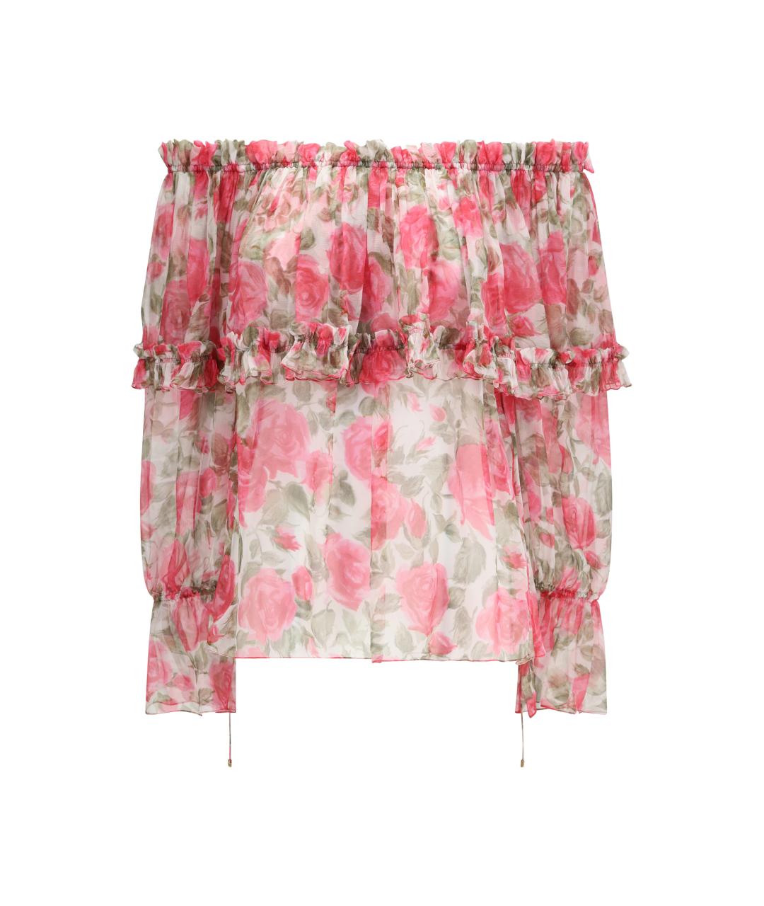 CHLOE Мульти шелковая блузы, фото 1