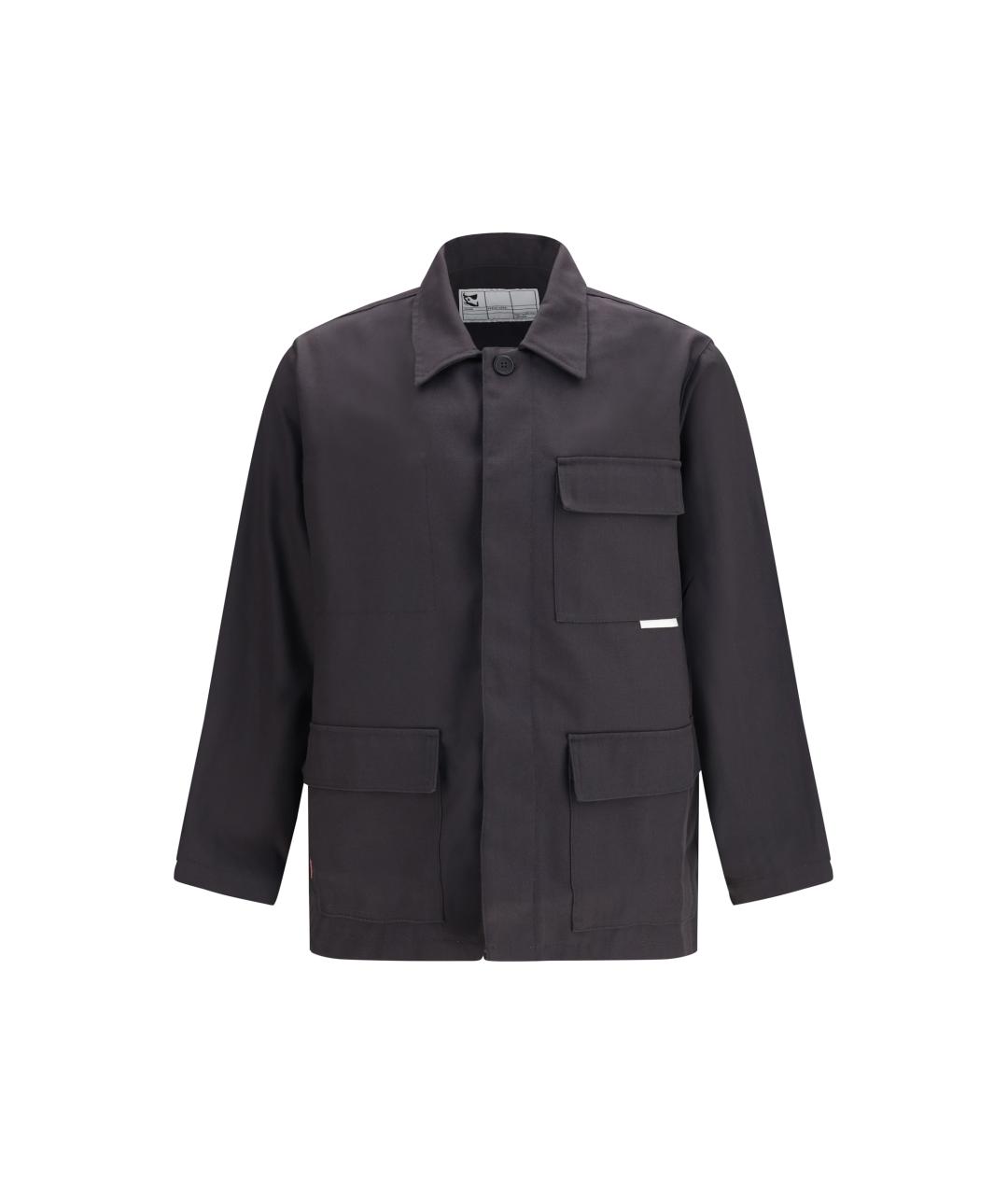 GR10K Антрацитовая хлопковая куртка, фото 1