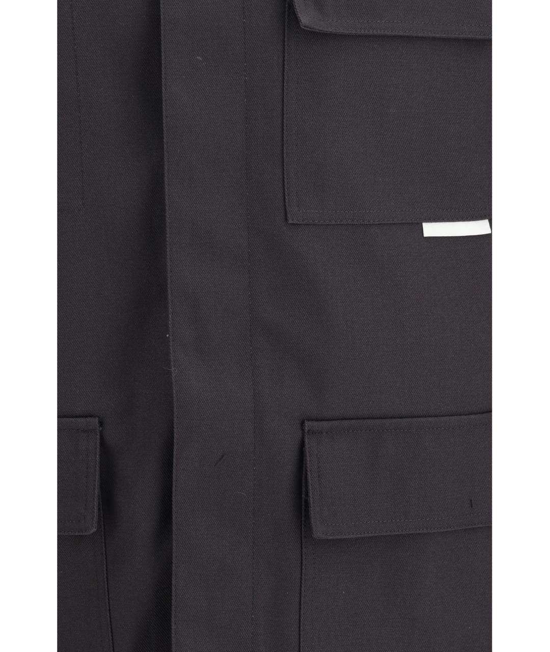 GR10K Антрацитовая хлопковая куртка, фото 3