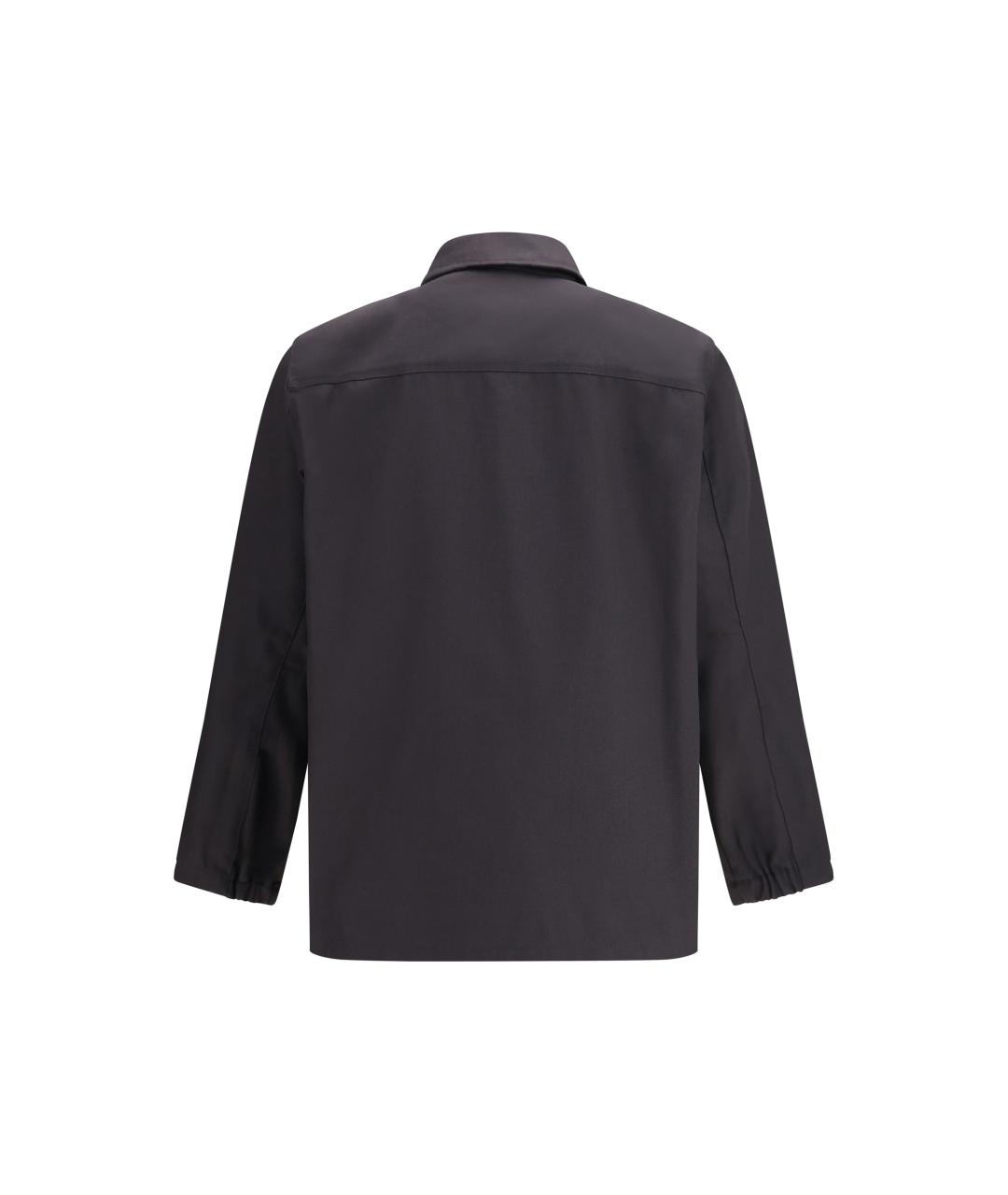 GR10K Антрацитовая хлопковая куртка, фото 2