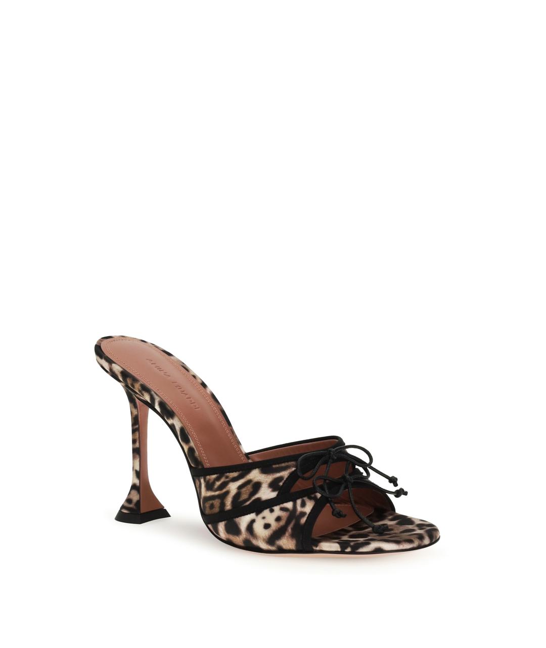 Amina Muaddi Мульти текстильные мюли, фото 2