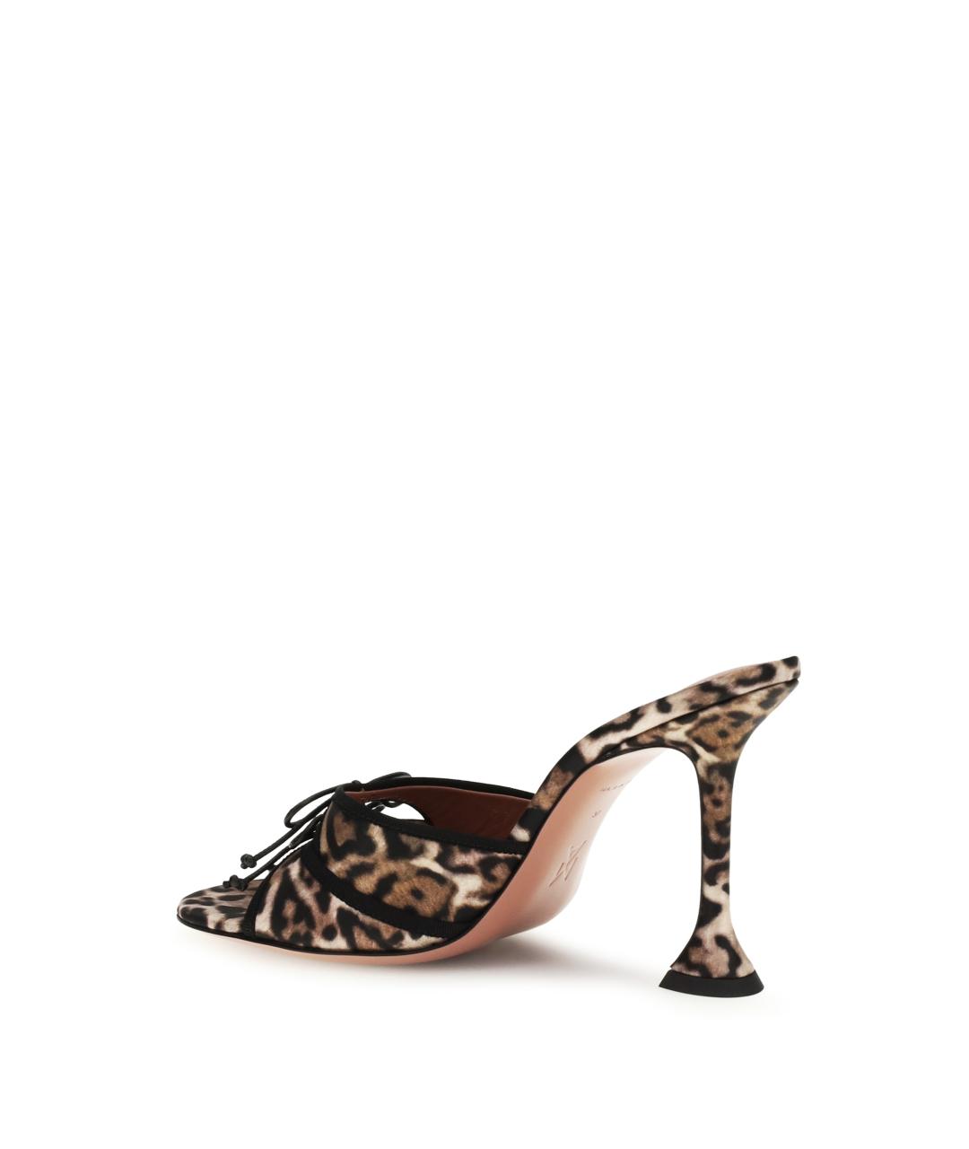 Amina Muaddi Мульти текстильные мюли, фото 3