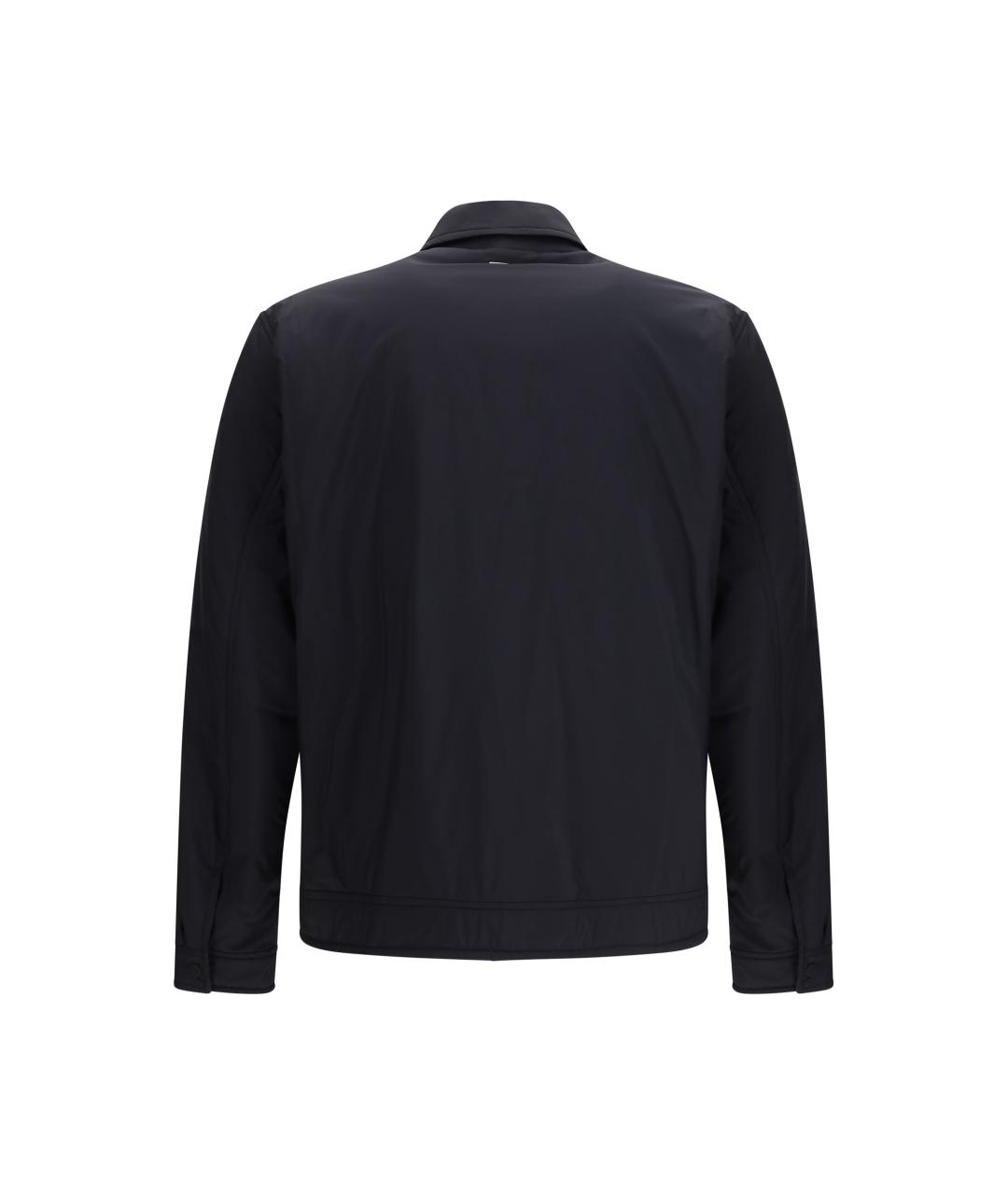 HERNO Черная полиамидовая куртка, фото 2