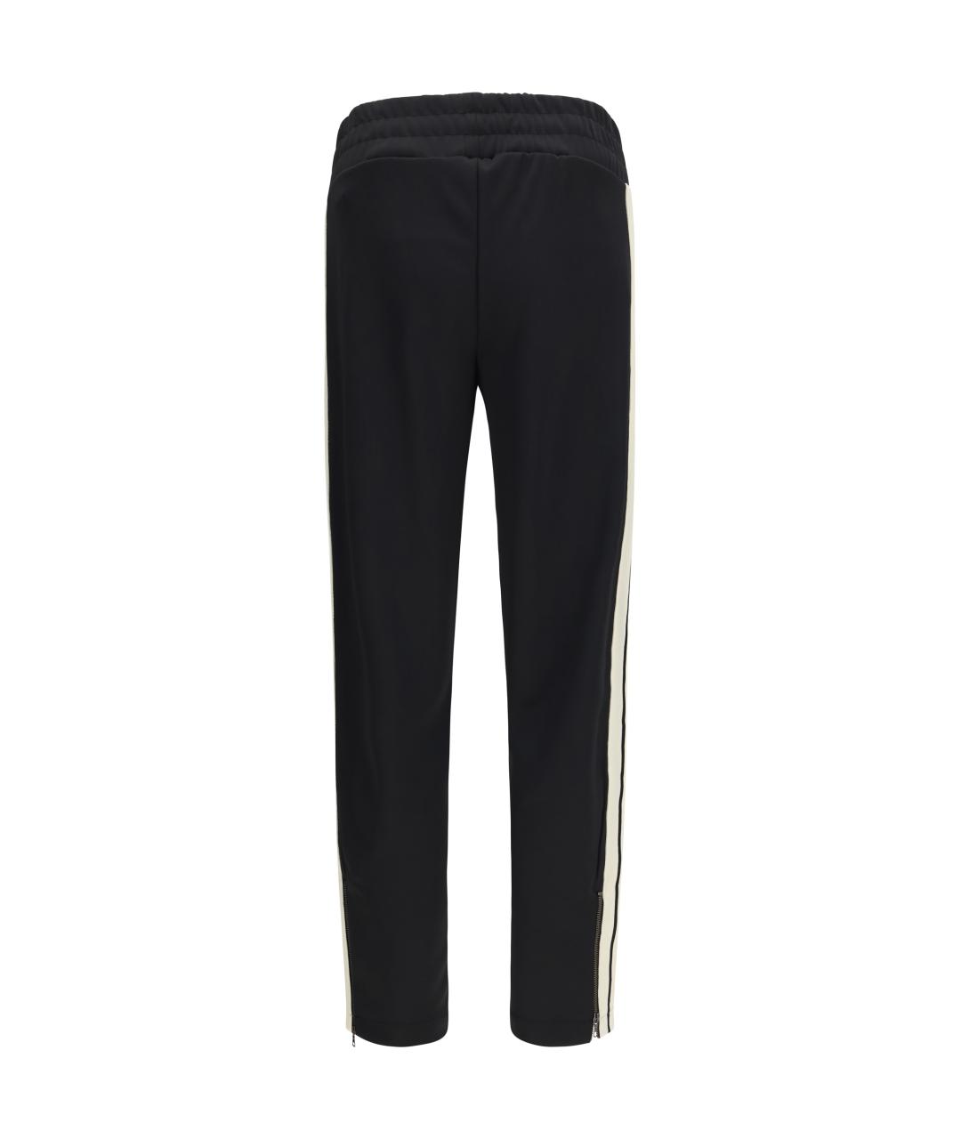 PALM ANGELS Черные полиэстеровые повседневные брюки, фото 2