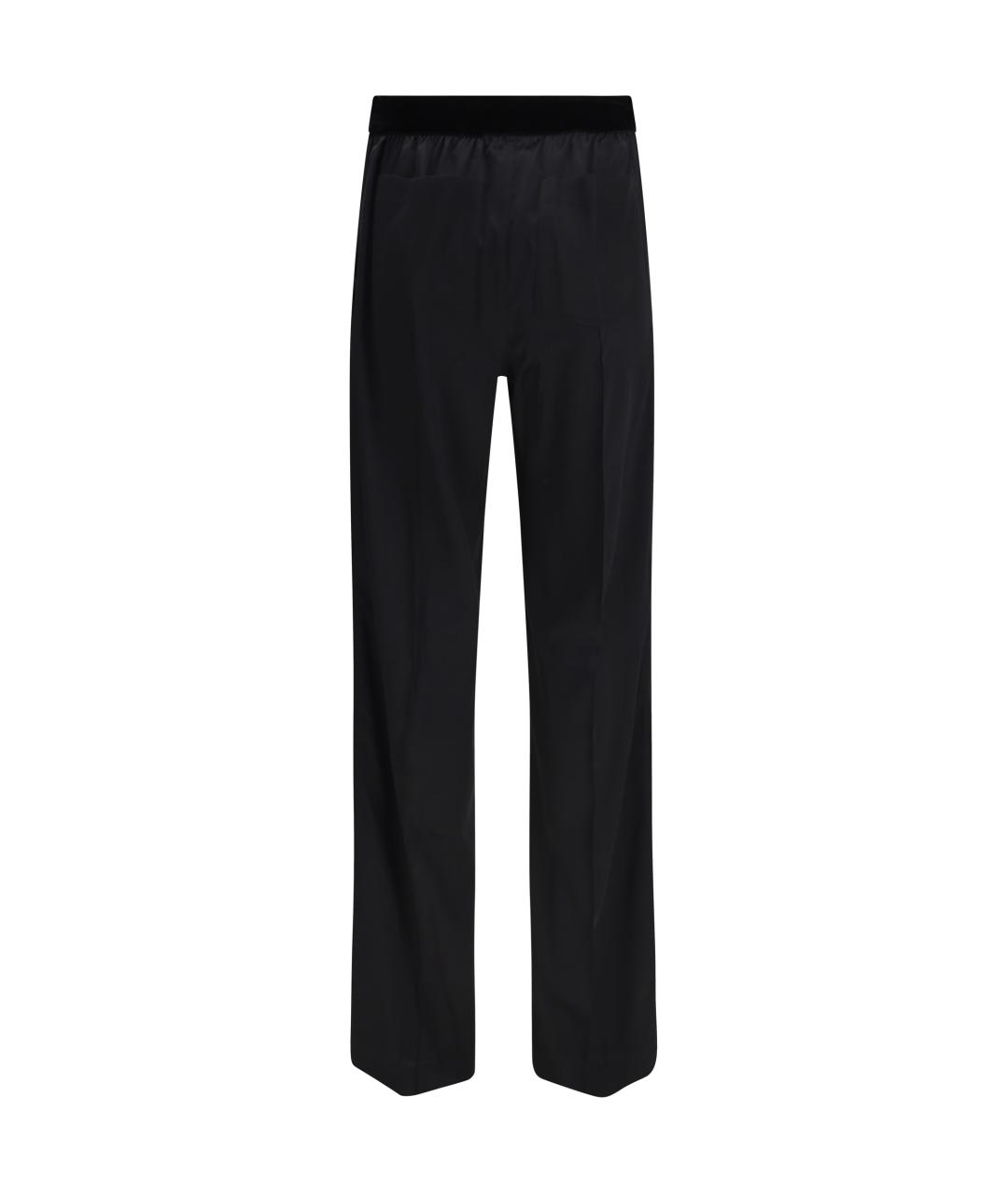 TOM FORD Черные шелковые прямые брюки, фото 2
