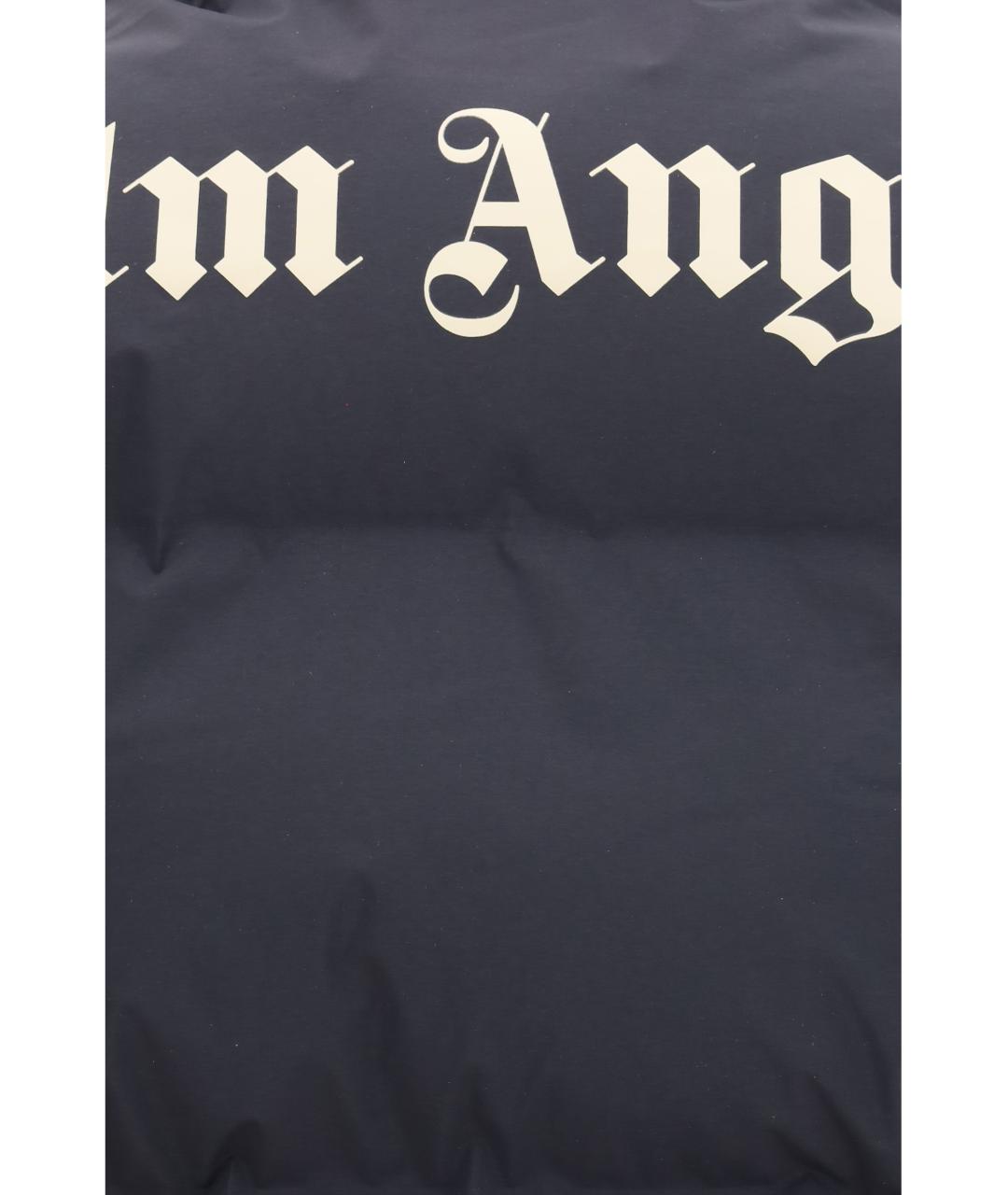 PALM ANGELS Черный полиамидовый пуховик, фото 3