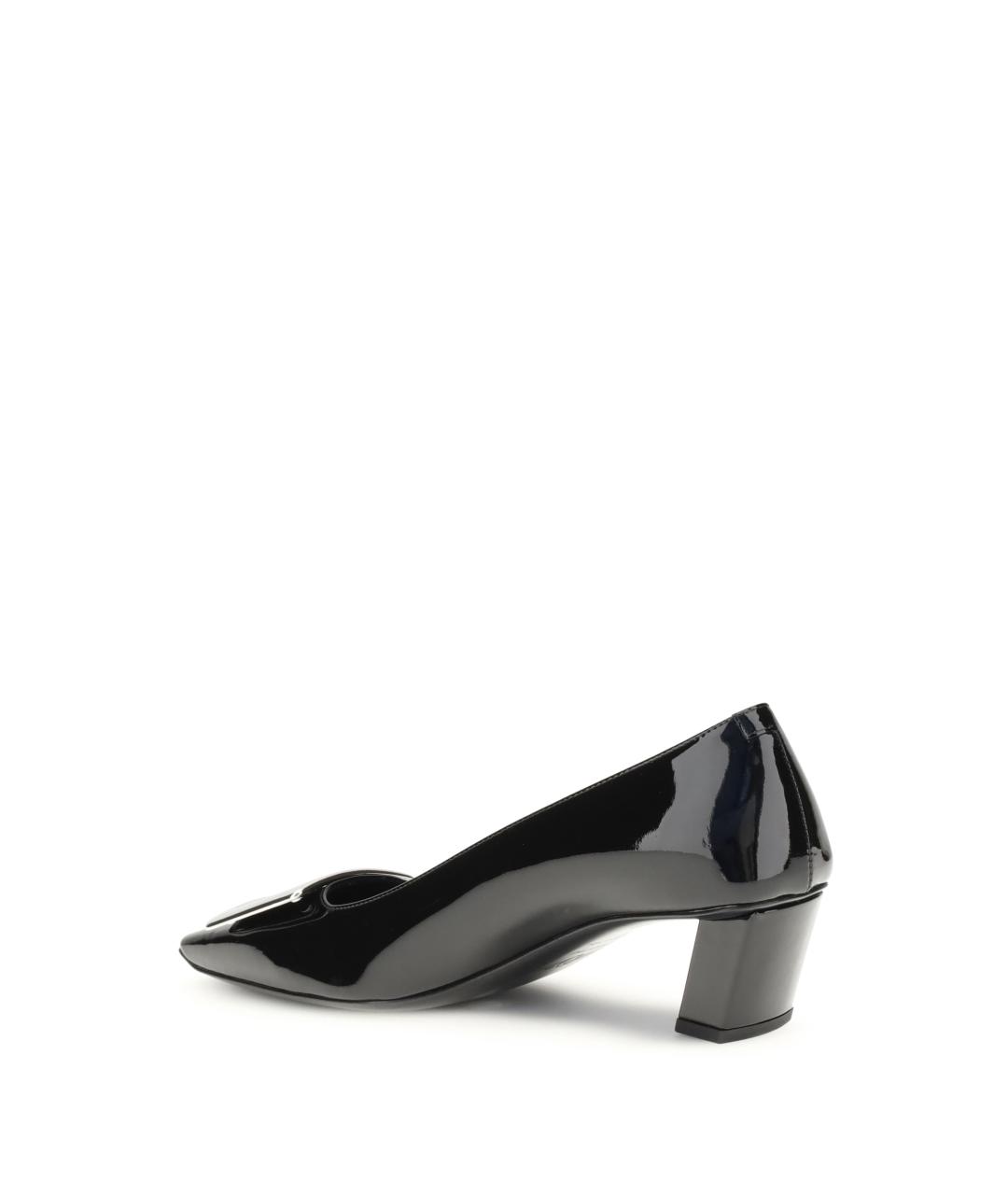 ROGER VIVIER Черные туфли из лакированной кожи, фото 3