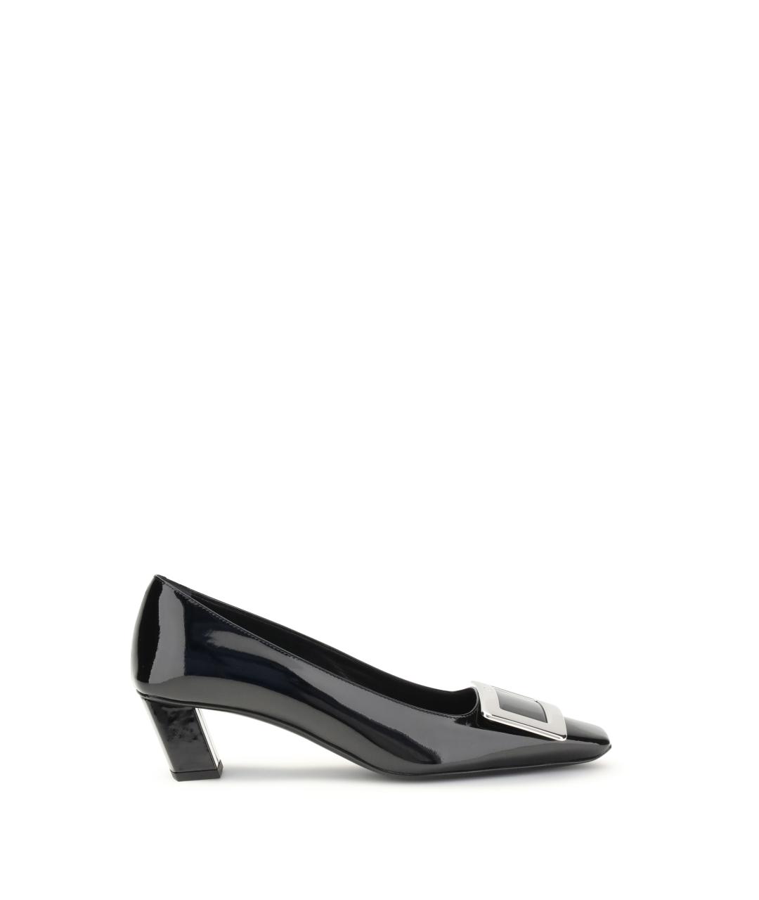 ROGER VIVIER Черные туфли из лакированной кожи, фото 5