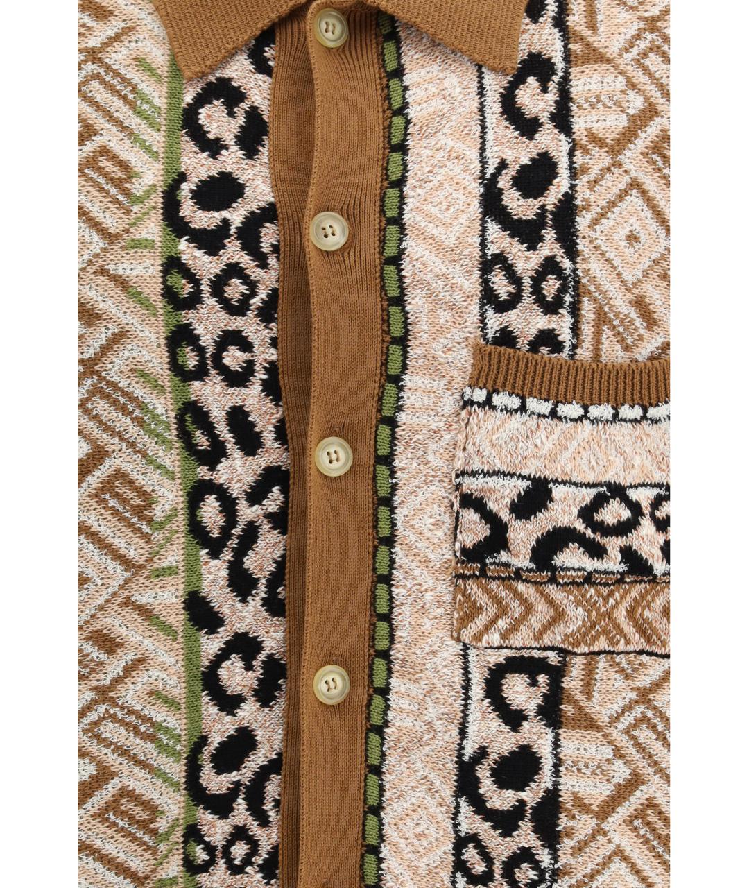 LANEUS Мульти хлопковая кэжуал рубашка, фото 3