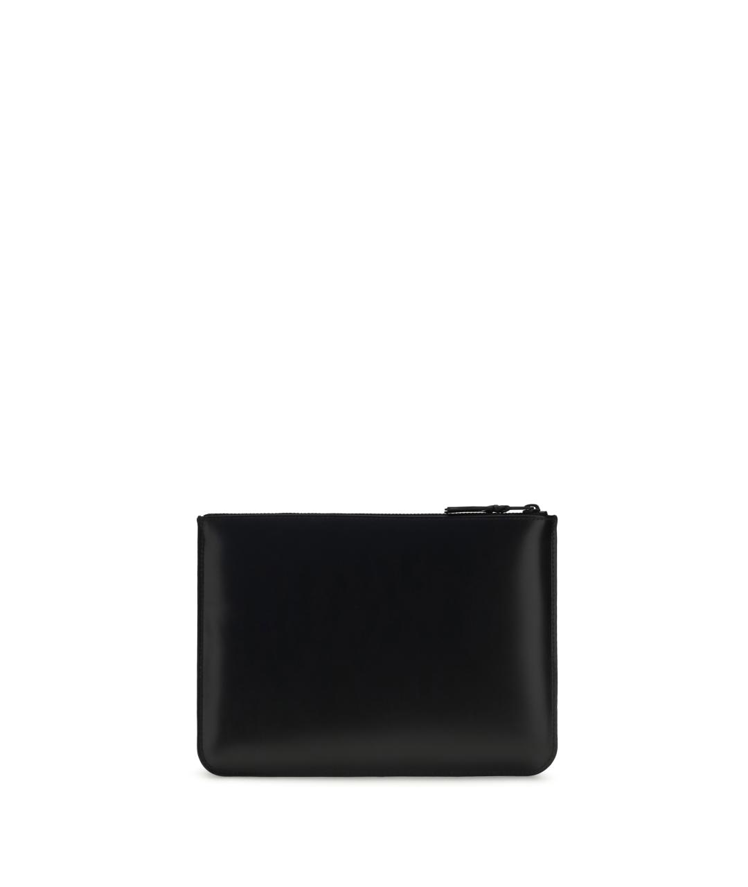 COMME DES GARÇONS WALLET Черный кожаный кошелек, фото 2