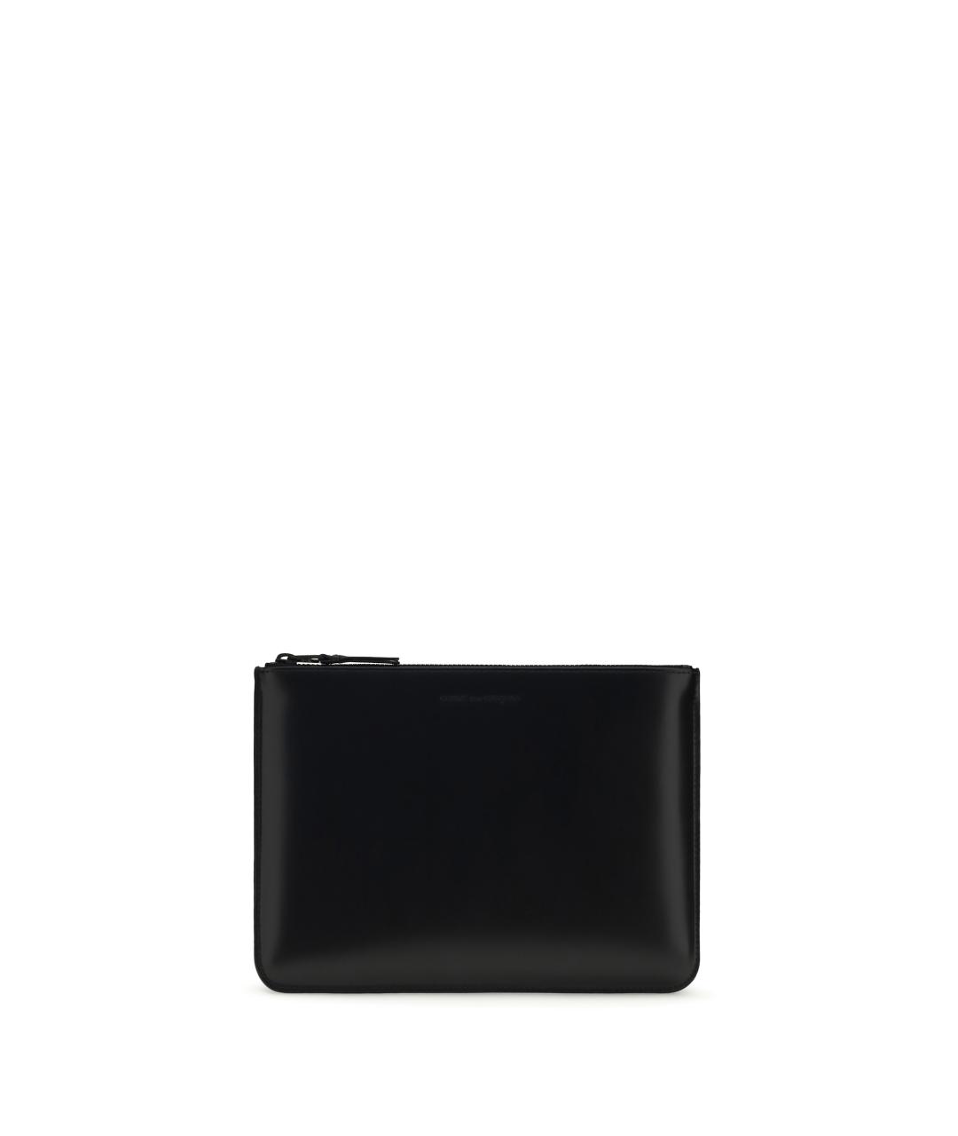 COMME DES GARÇONS WALLET Черный кожаный кошелек, фото 1