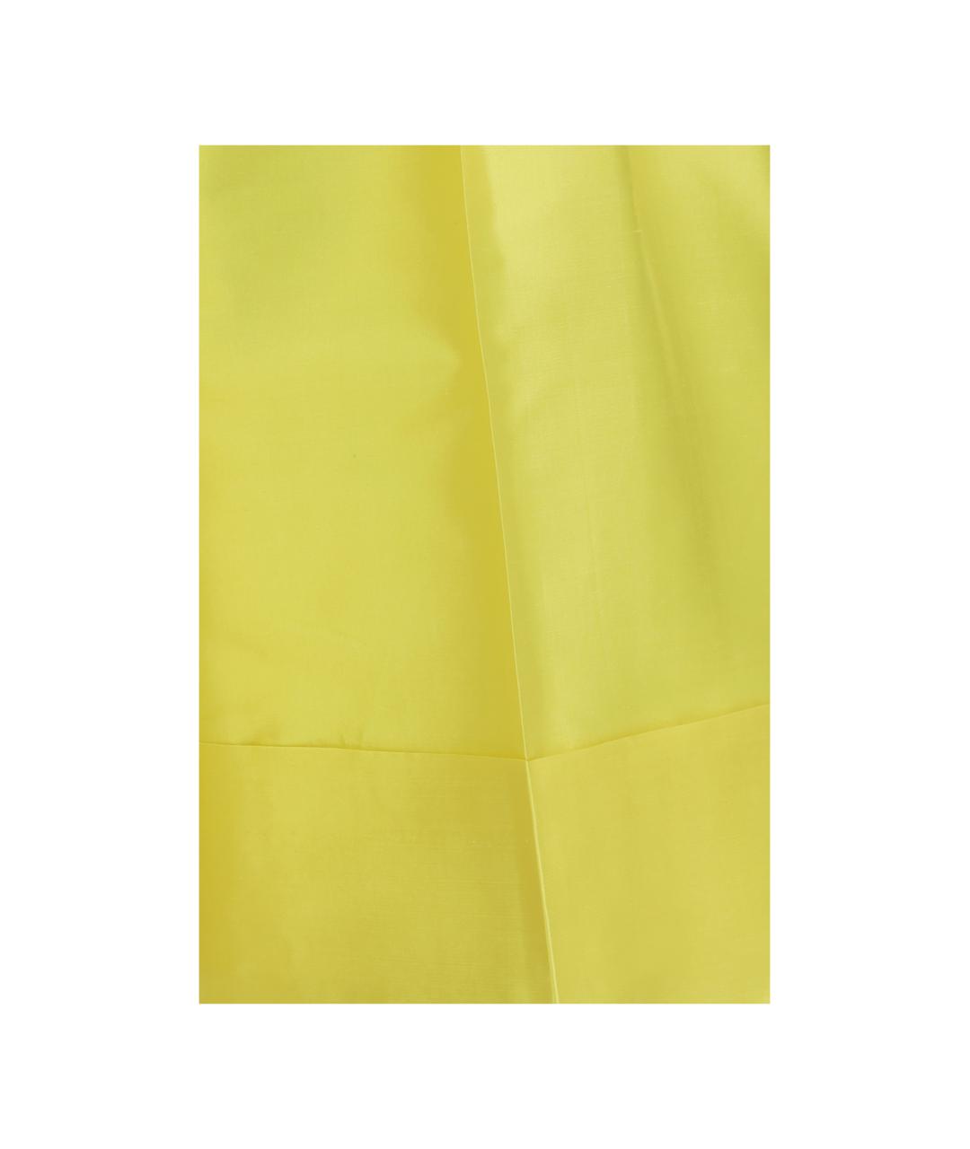 SARA ROKA Желтые шелковые шорты, фото 3