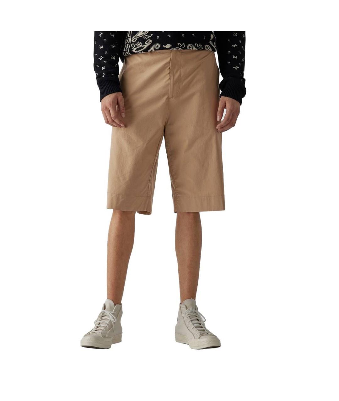 ETRO Бежевые хлопковые шорты, фото 2