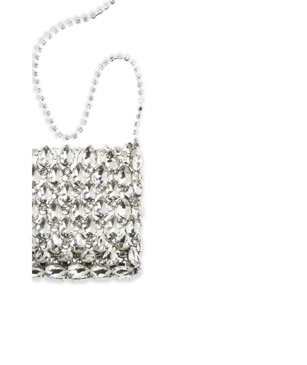 SELF-PORTRAIT Серебряная сумка через плечо, фото 3