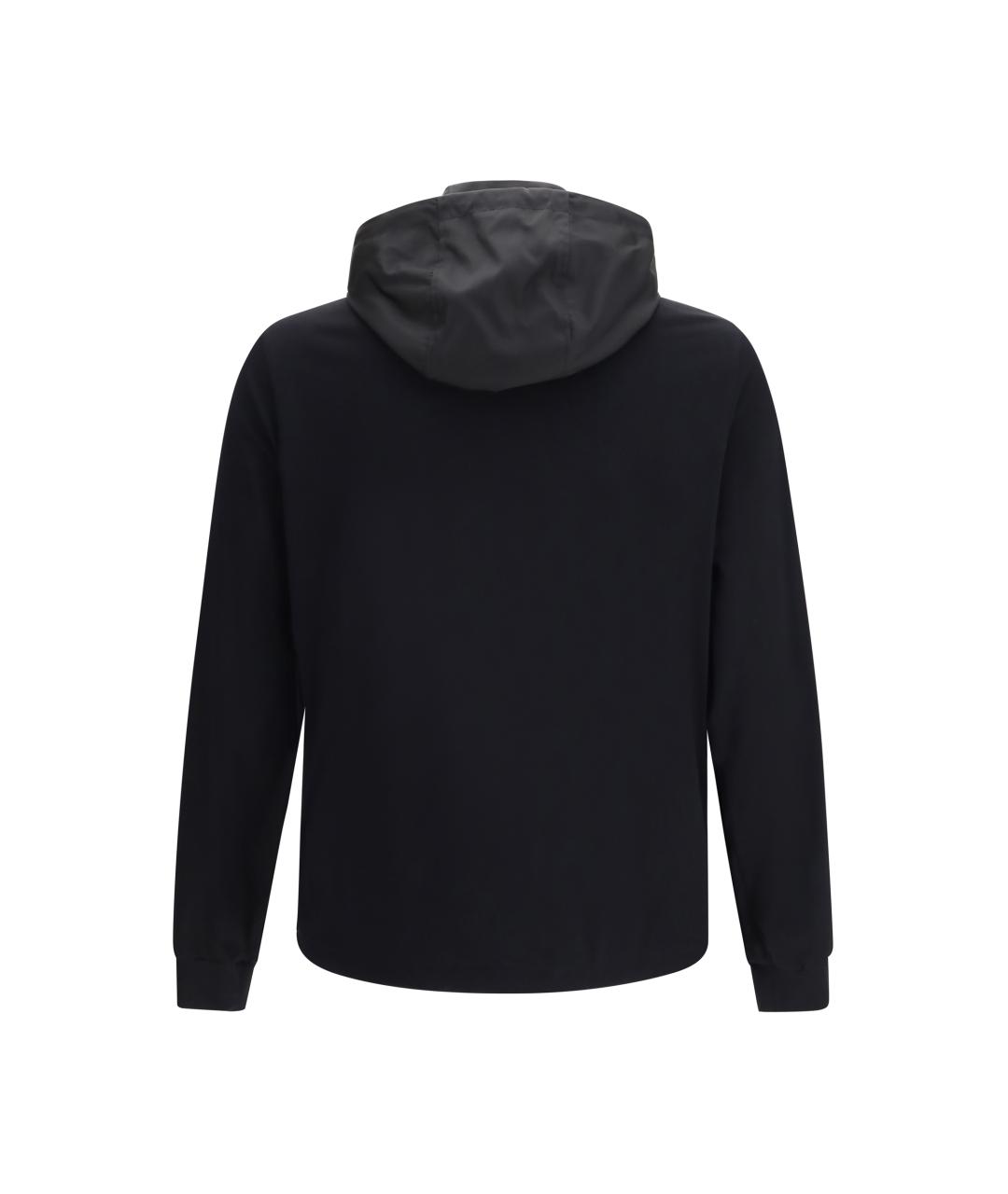 PRADA Черная хлопковая куртка, фото 2