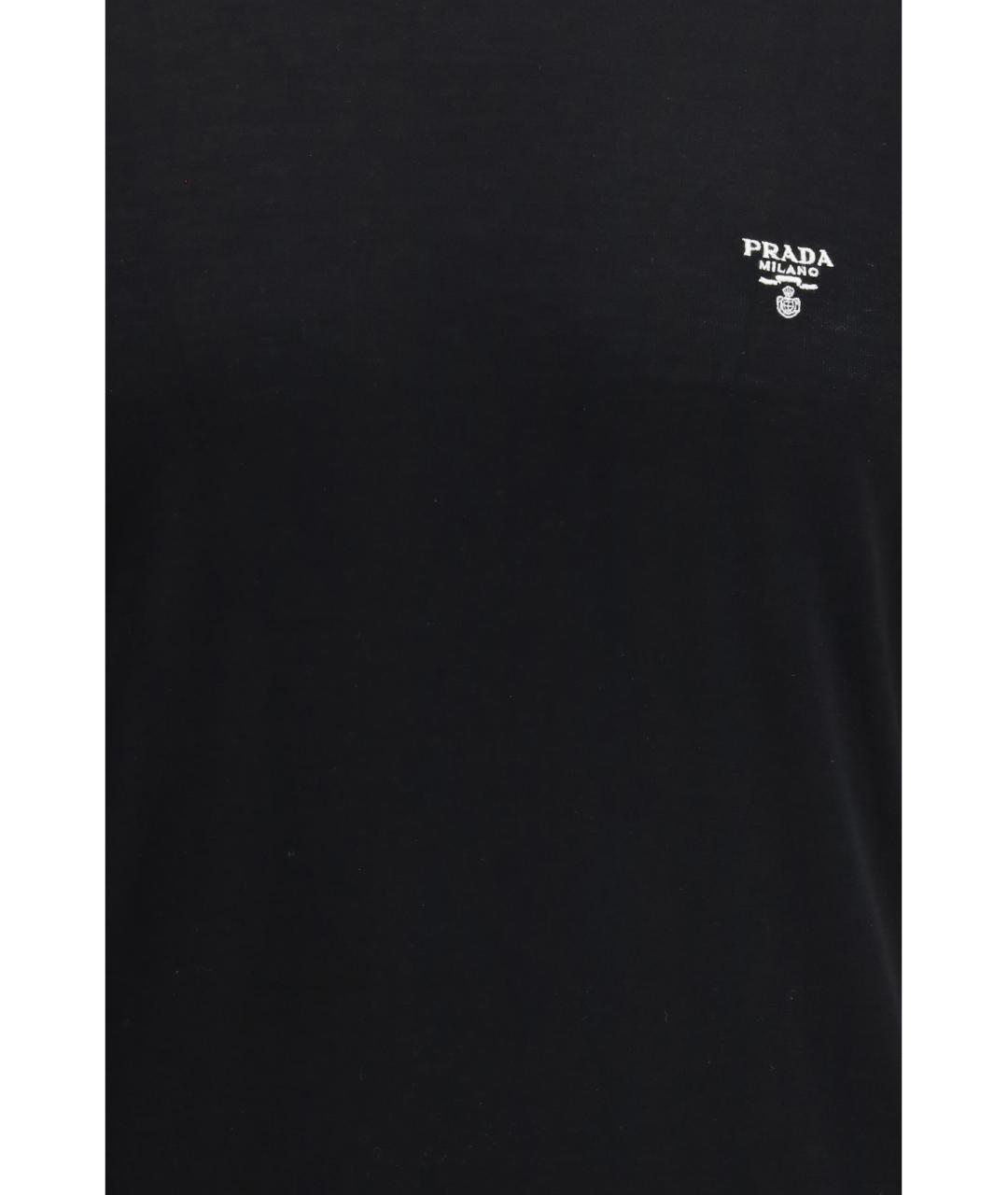 PRADA Черный шерстяной джемпер / свитер, фото 3