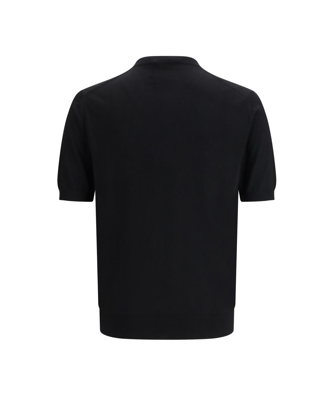 PRADA Черный шерстяной джемпер / свитер, фото 2