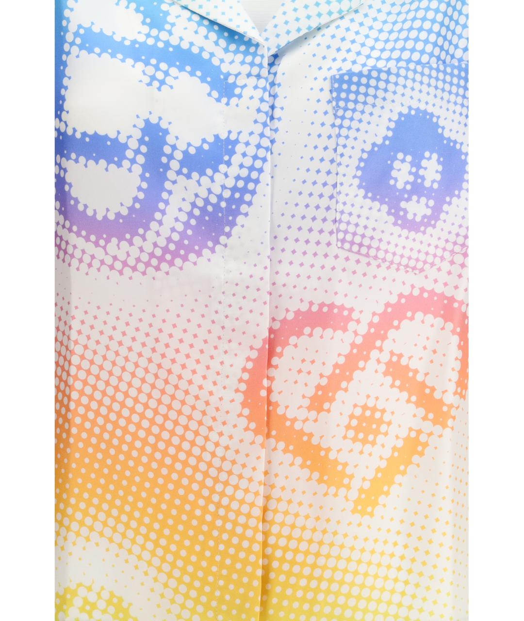 CASABLANCA Мульти шелковая рубашка, фото 3