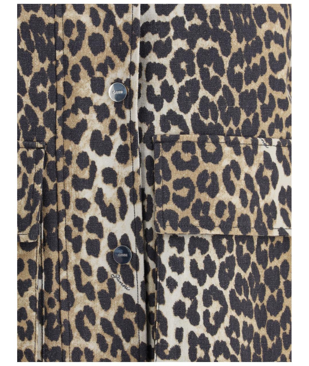 GANNI Мульти хлопковая куртка, фото 3