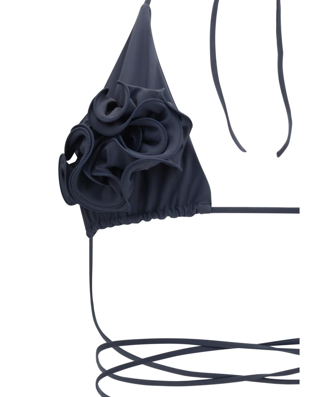 MAGDA BUTRYM Серый полиамидовый купальник, фото 3