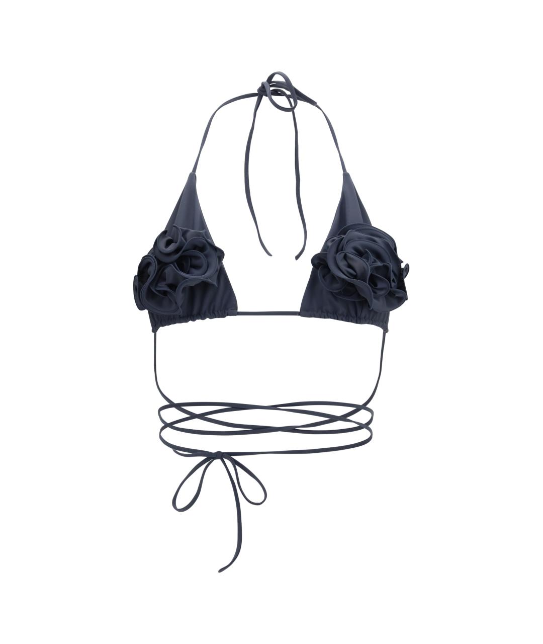 MAGDA BUTRYM Серый полиамидовый купальник, фото 1