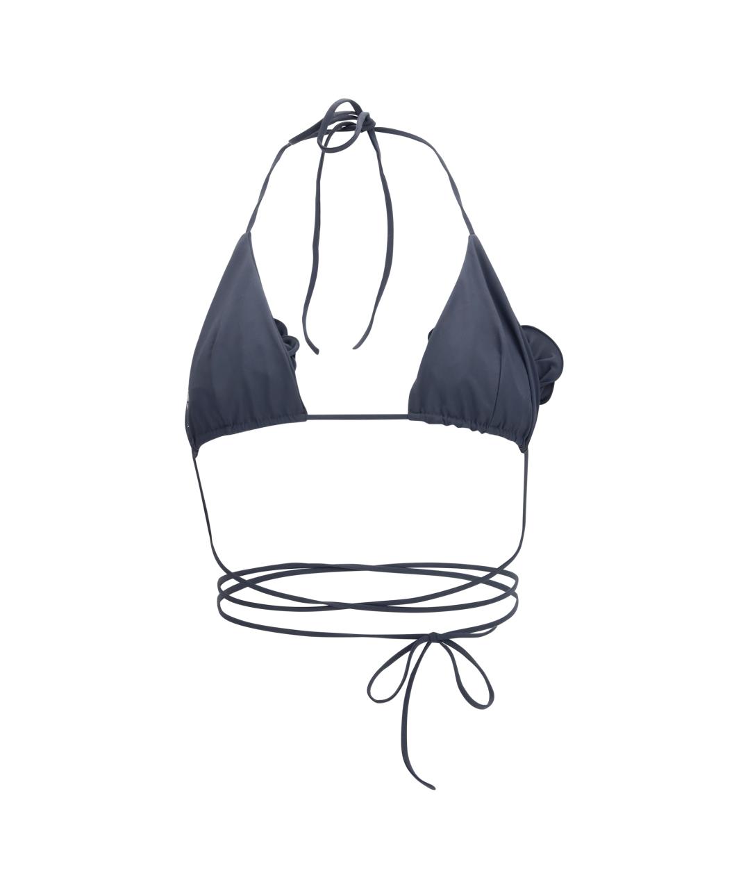 MAGDA BUTRYM Серый полиамидовый купальник, фото 2