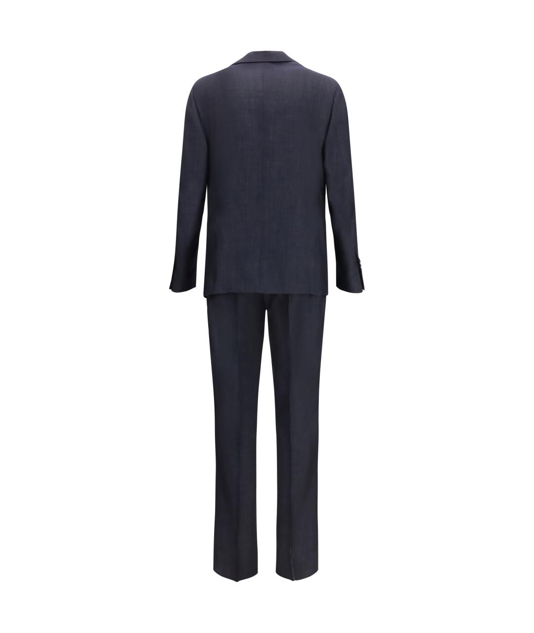 LARDINI Темно-синий классический костюм, фото 2