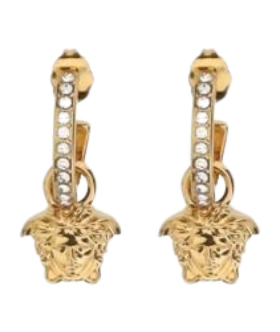 VERSACE Золотые металлические серьги, фото 1