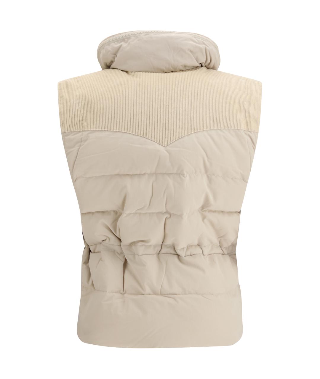 ISABEL MARANT ETOILE Бежевый полиамидовый жилет, фото 2