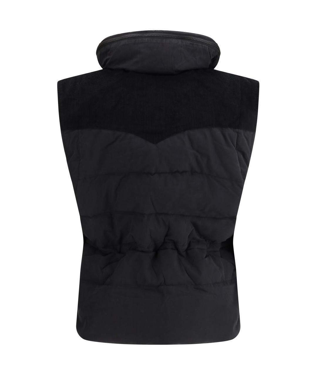 ISABEL MARANT ETOILE Черный полиамидовый жилет, фото 2