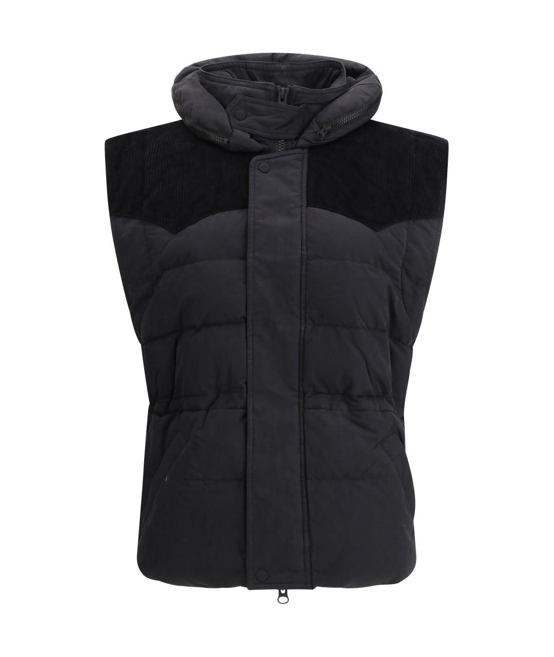 ISABEL MARANT ETOILE Черный полиамидовый жилет, фото 1