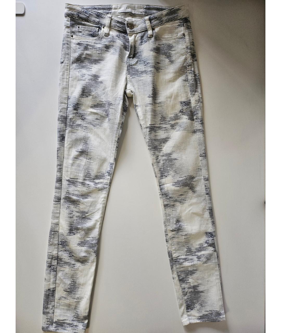 IRO Мульти хлопко-эластановые джинсы слим, фото 2