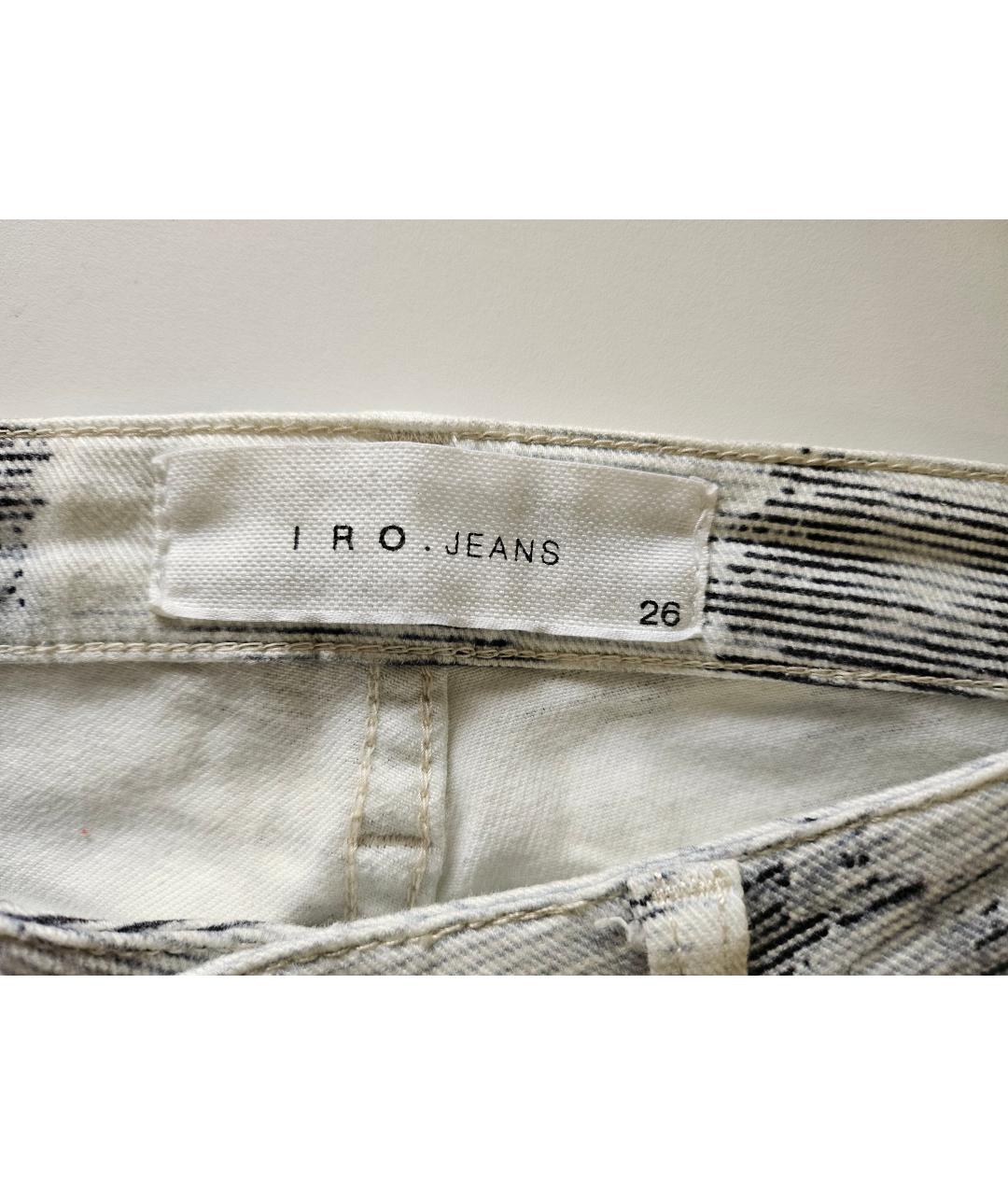 IRO Мульти хлопко-эластановые джинсы слим, фото 4