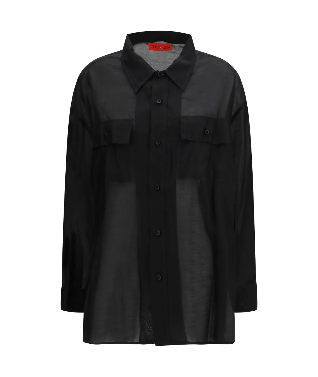THELATEST Черная рубашка, фото 1