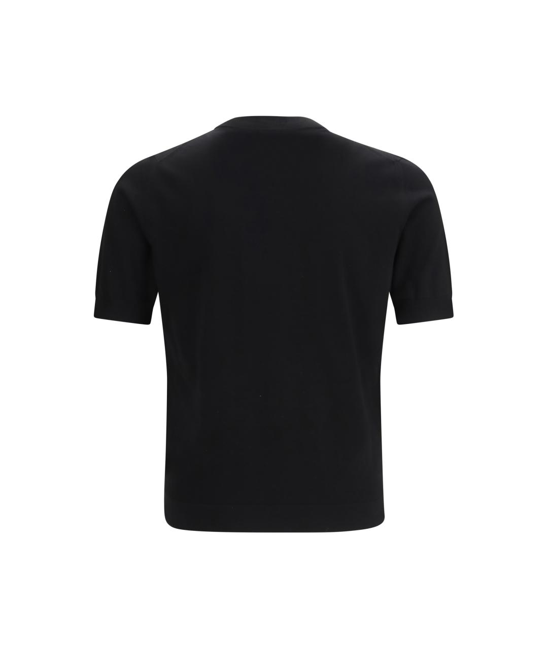 PRADA Черный хлопковый джемпер / свитер, фото 2