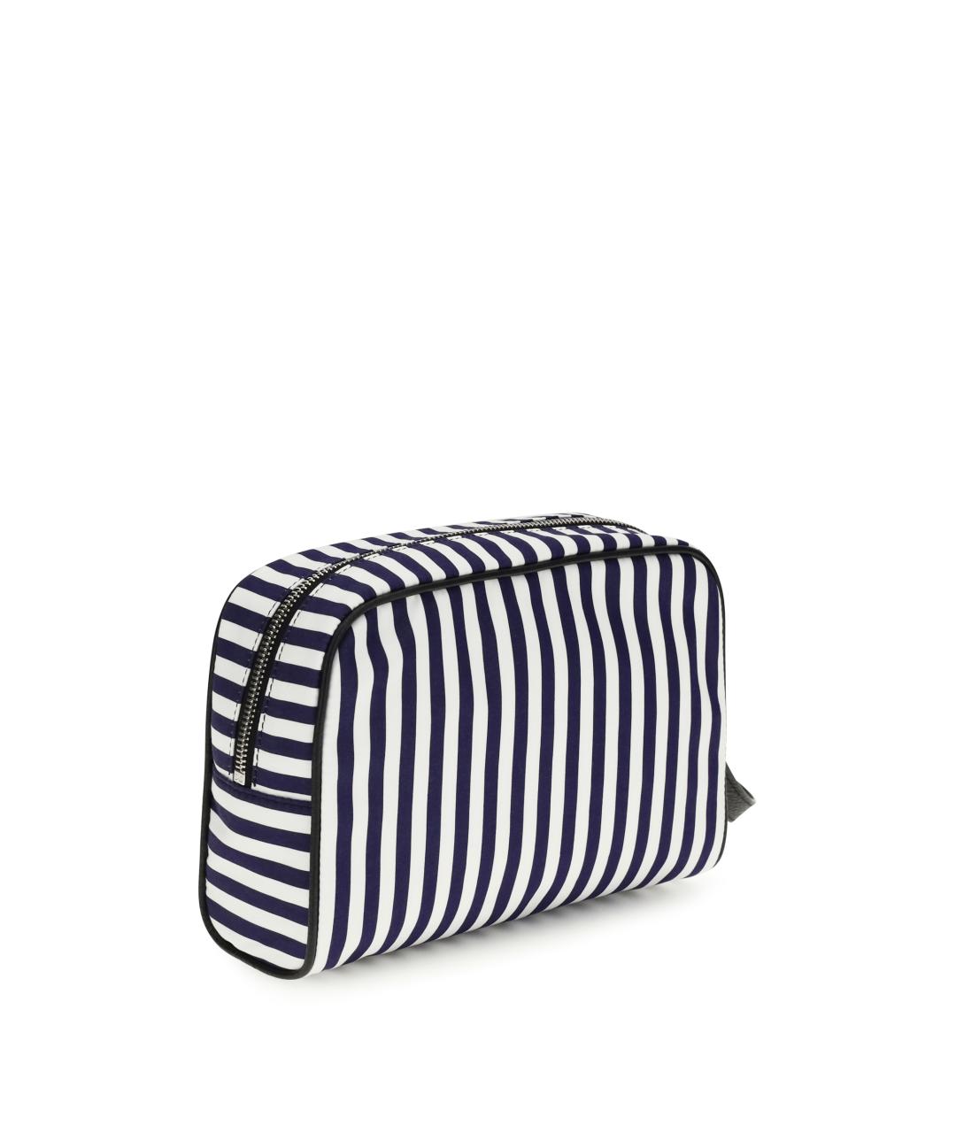 DOLCE&GABBANA Синяя хлопковая барсетка, фото 3