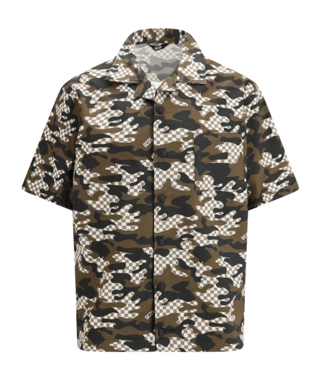 GCDS Мульти хлопковая кэжуал рубашка, фото 1