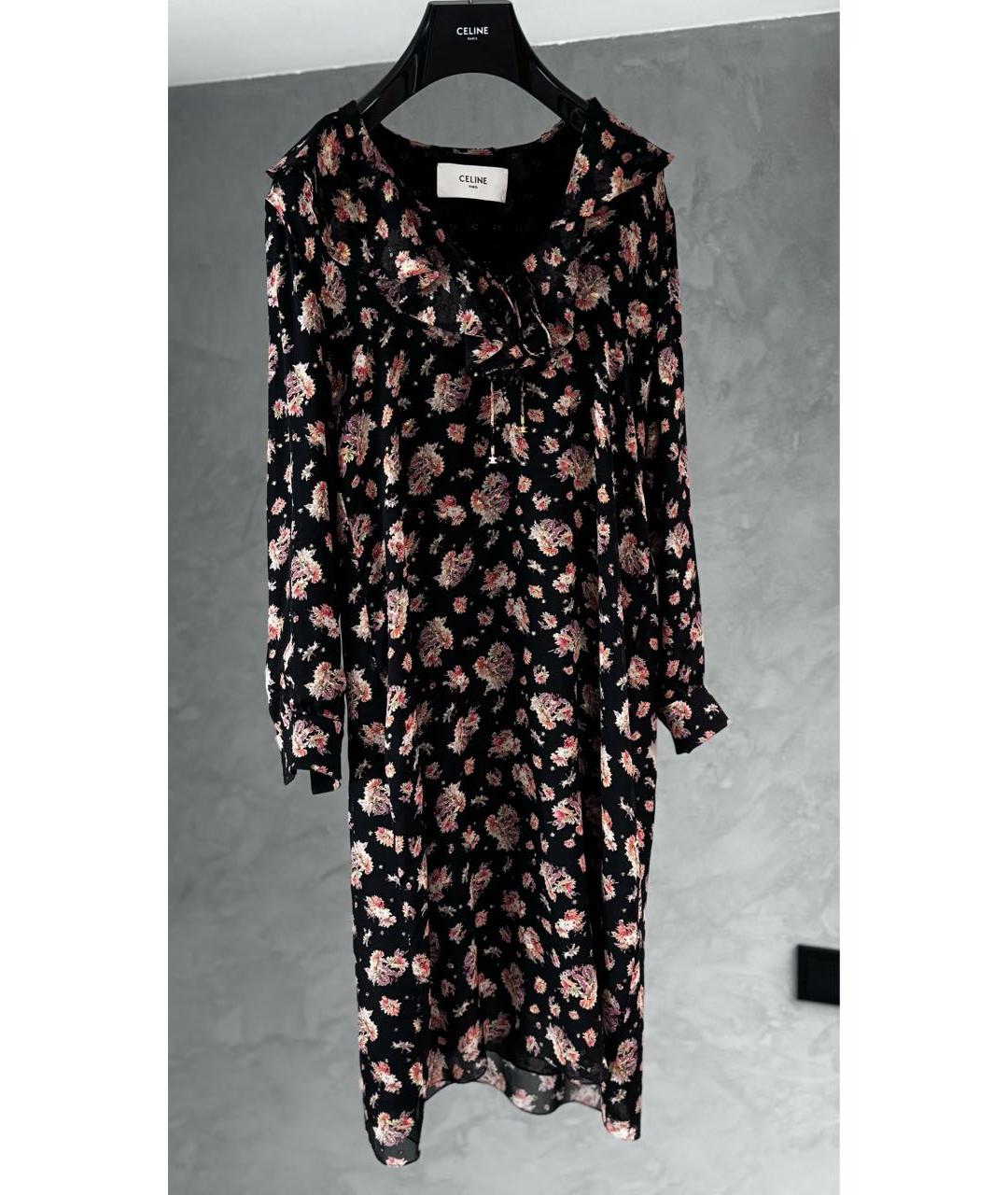 CELINE Мульти повседневное платье, фото 2