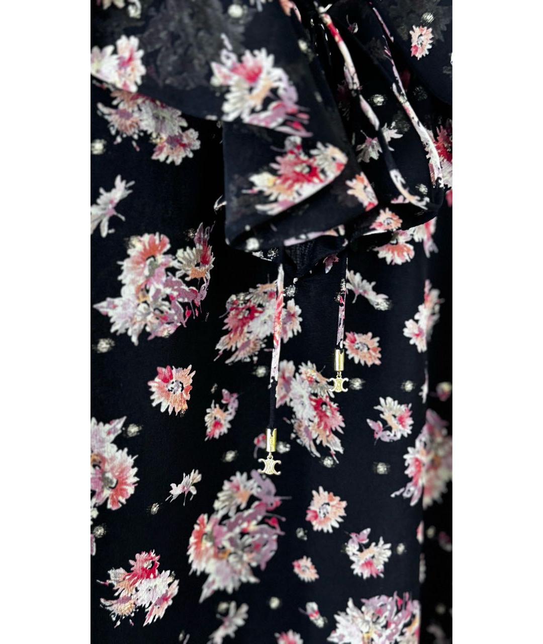 CELINE Мульти повседневное платье, фото 4