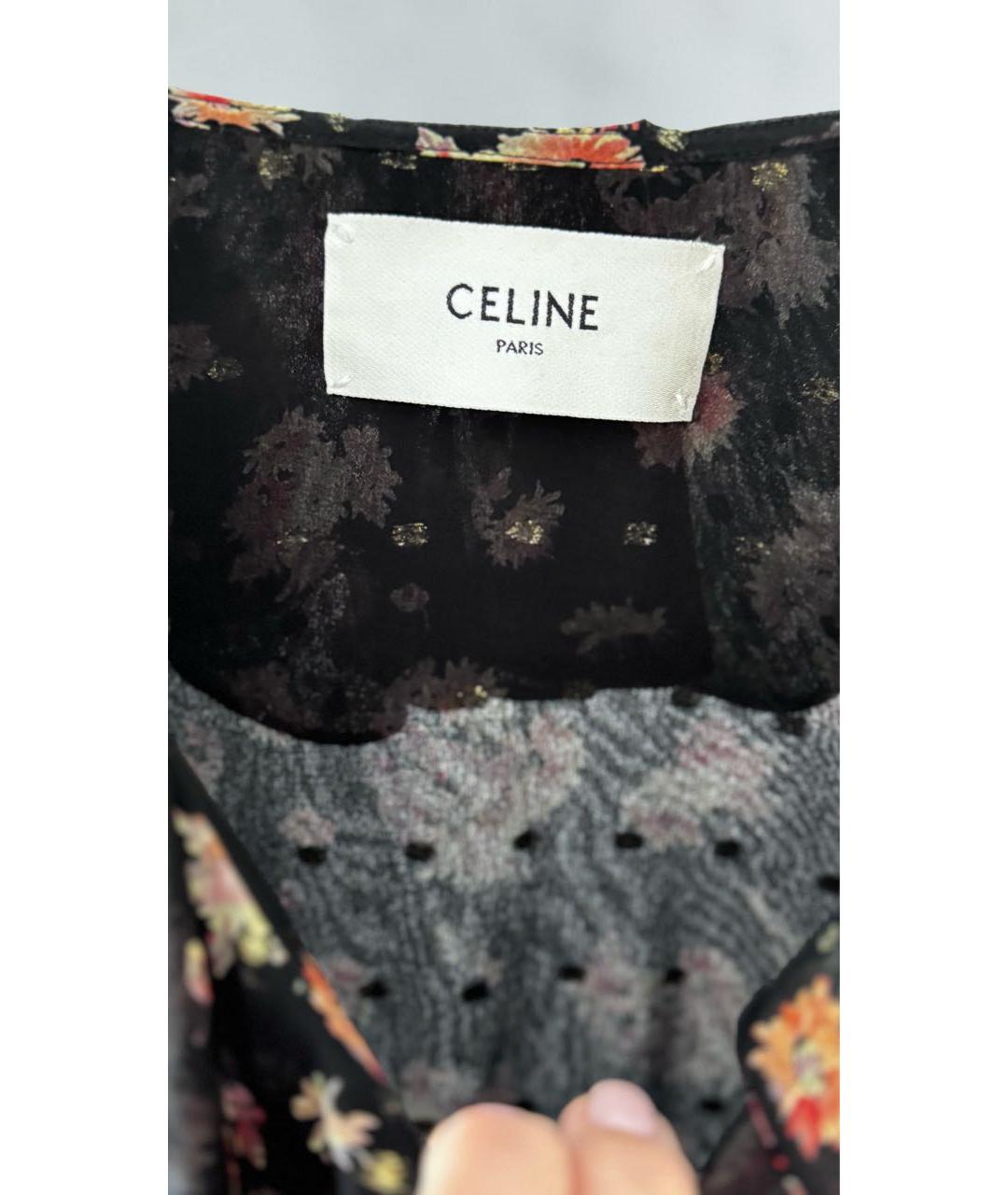 CELINE Мульти повседневное платье, фото 6