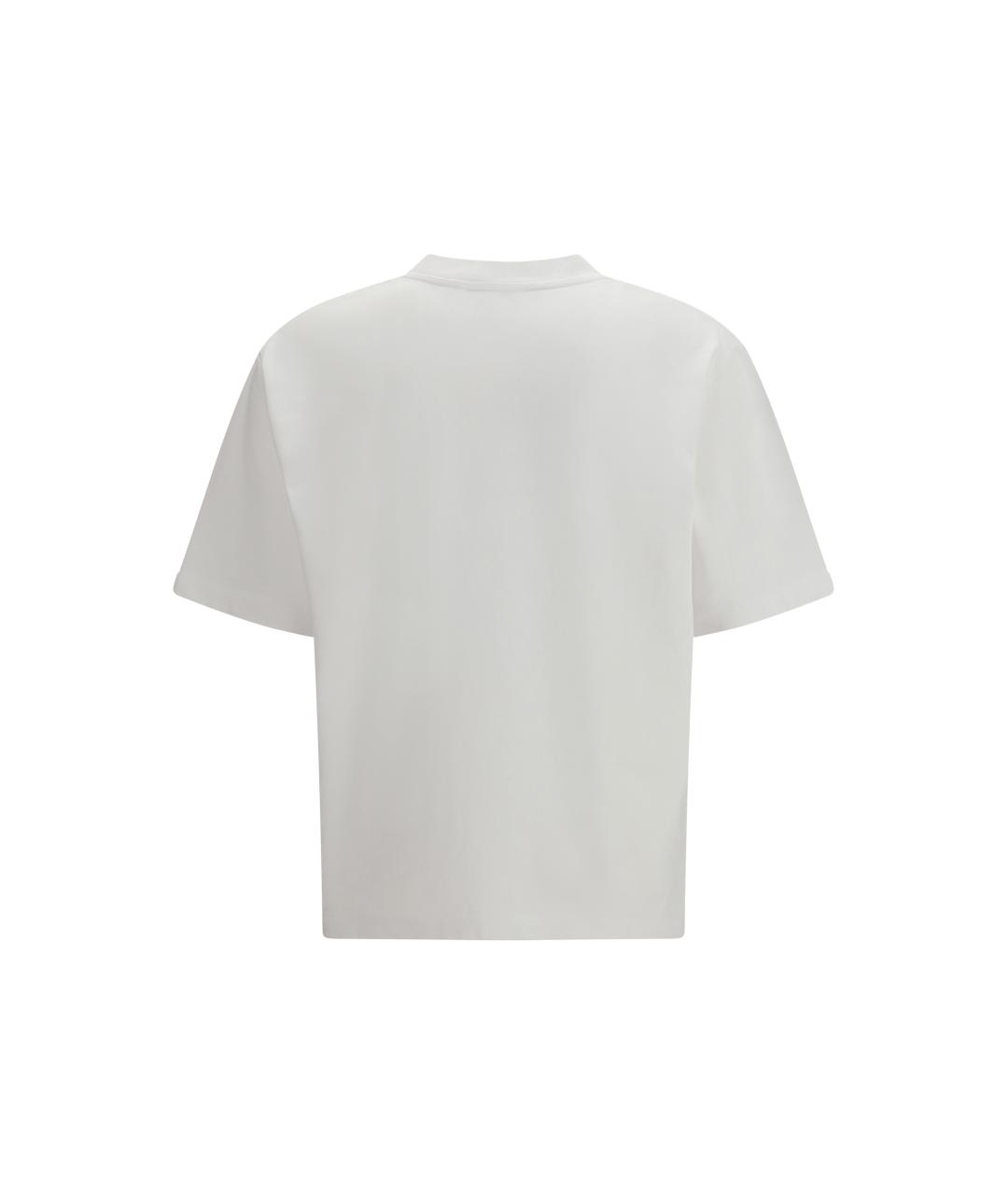 DSQUARED2 Белая хлопковая футболка, фото 2