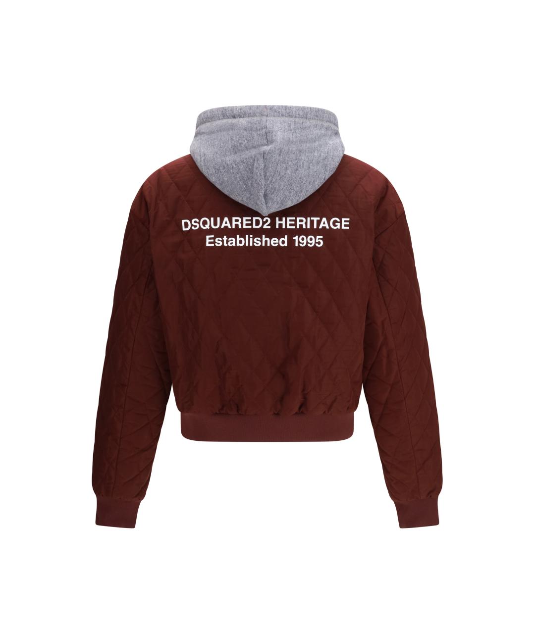 DSQUARED2 Бордовая куртка, фото 2