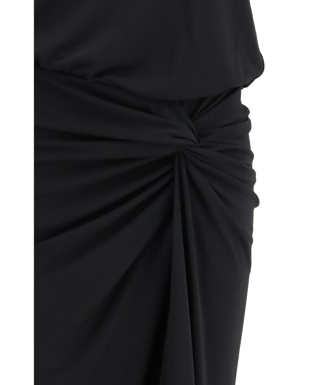 THE ANDAMANE Черное полиэстеровое вечернее платье, фото 3