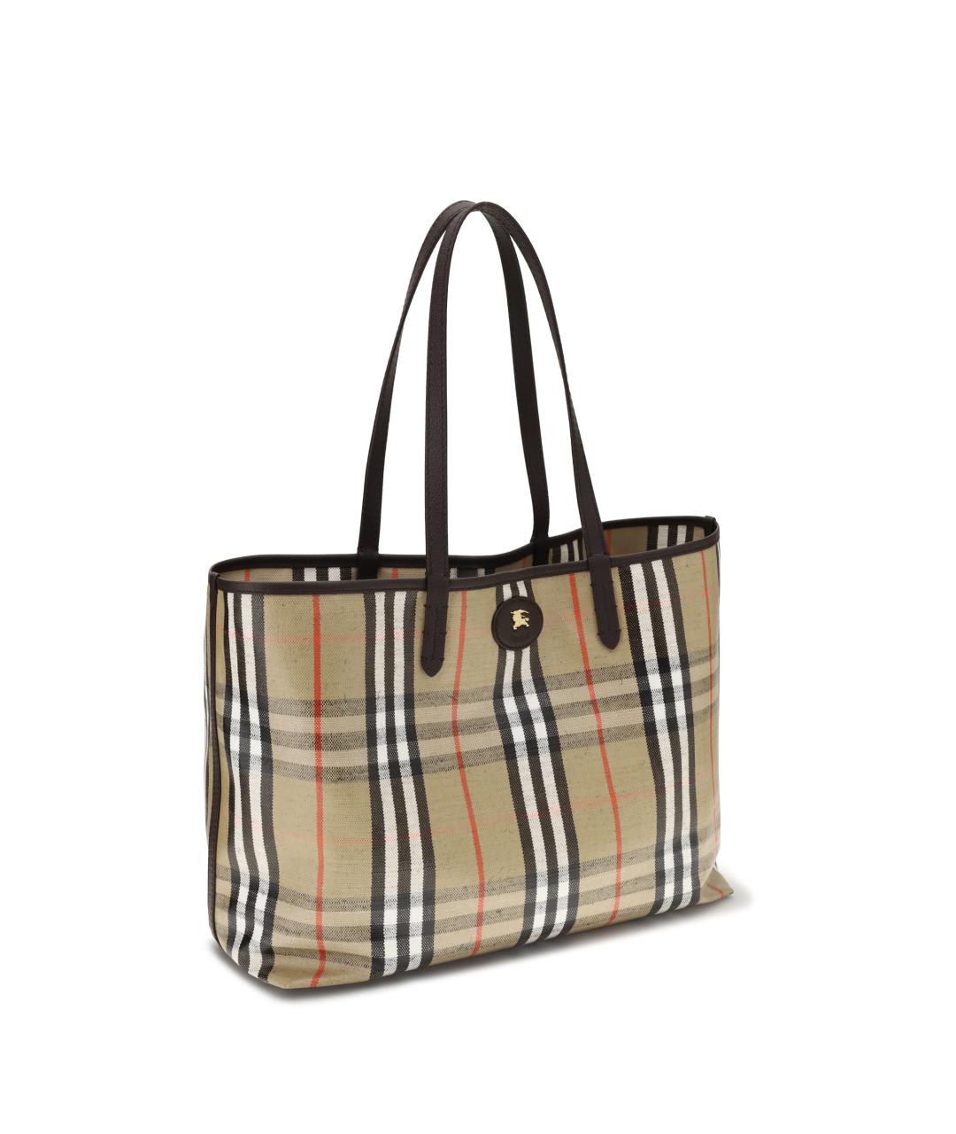 BURBERRY Мульти тканевая сумка тоут, фото 2