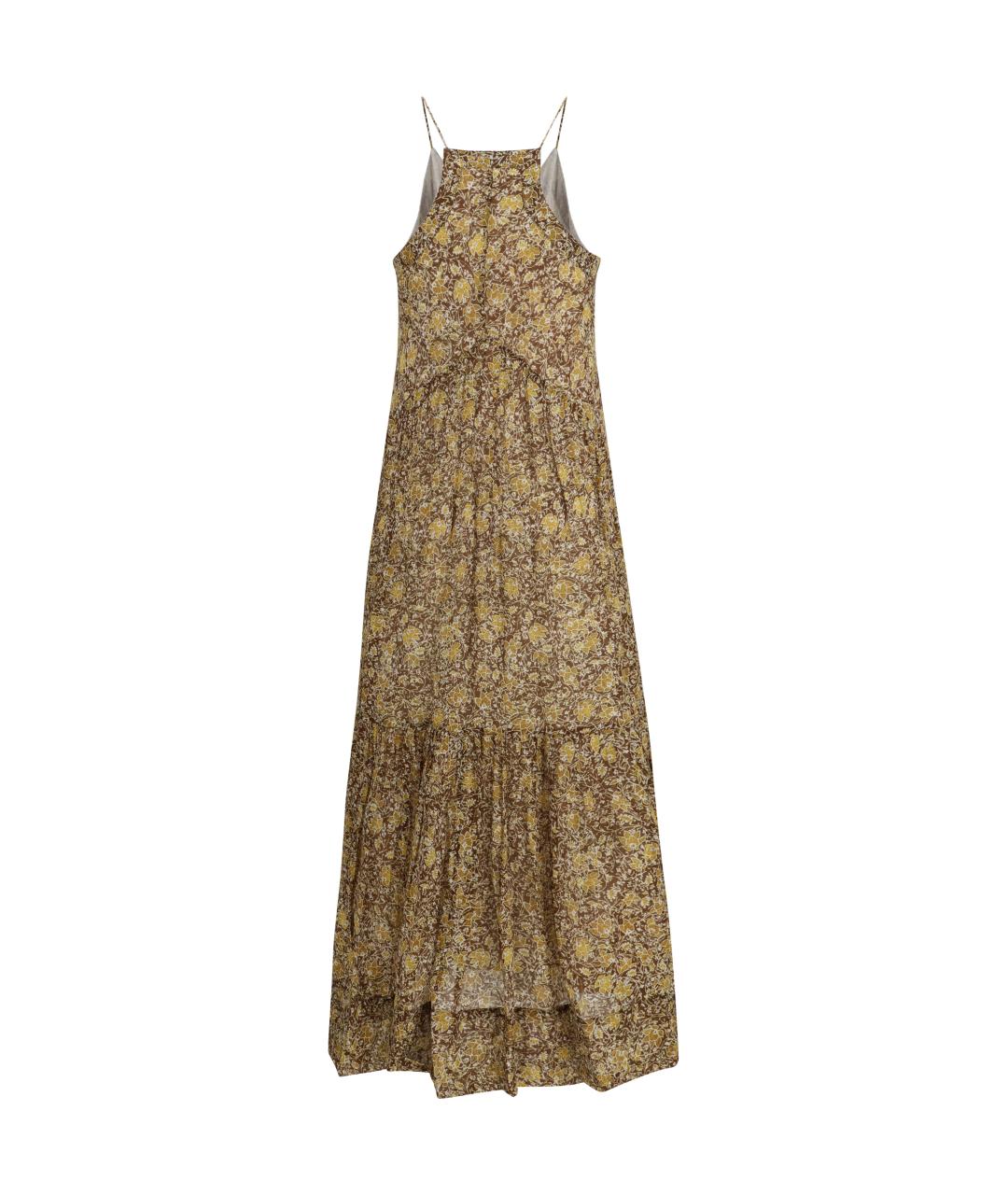 ISABEL MARANT ETOILE Мульти хлопковое повседневное платье, фото 2