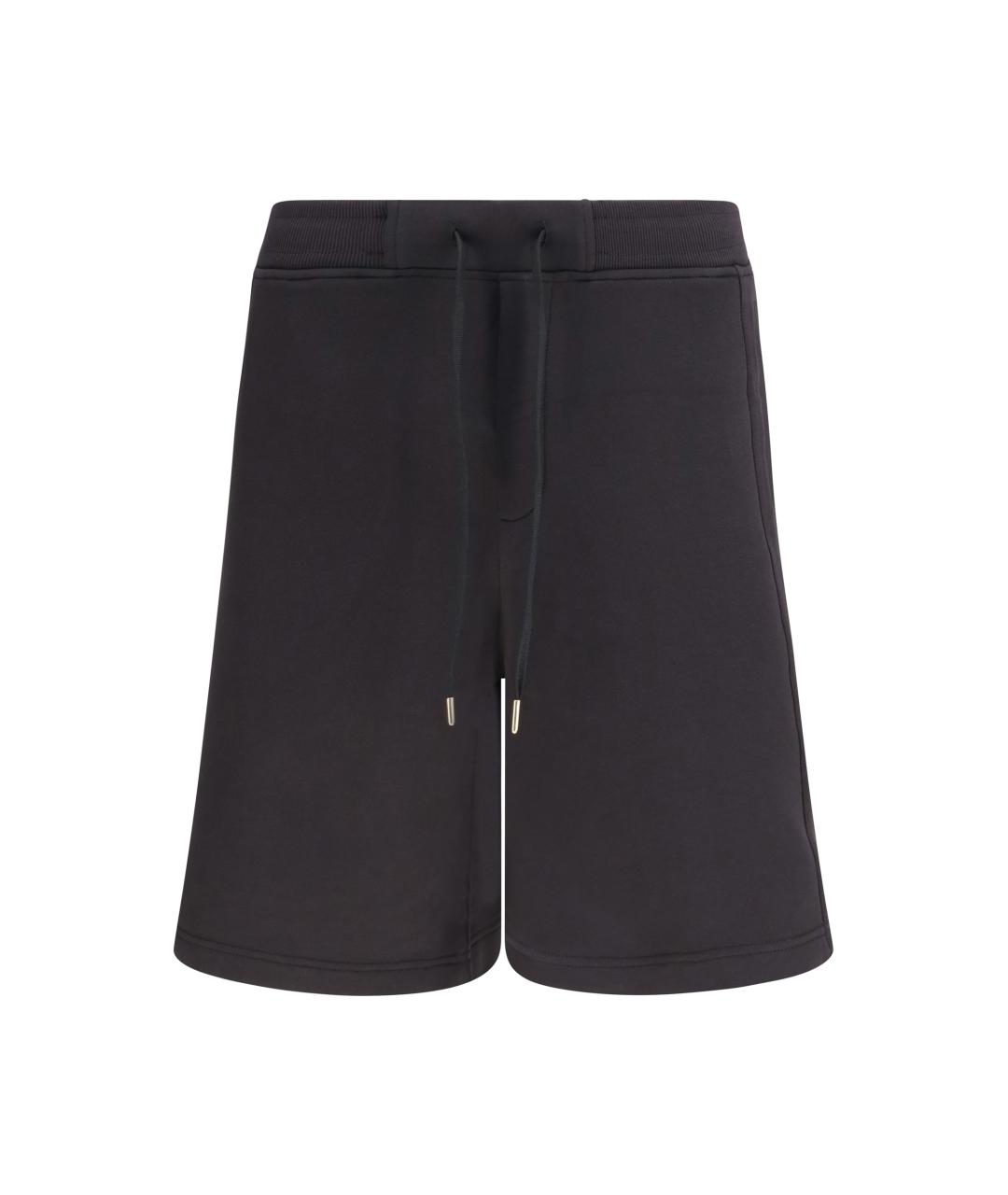 VERSACE JEANS COUTURE Черные хлопковые шорты, фото 1