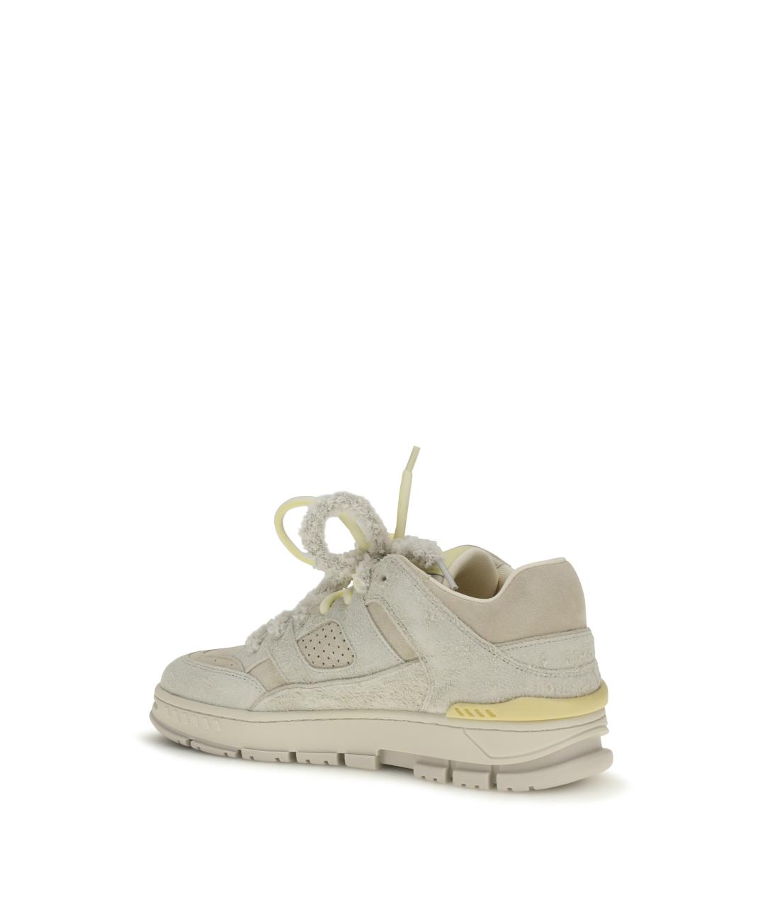AXEL ARIGATO Бежевые замшевые низкие кроссовки / кеды, фото 3