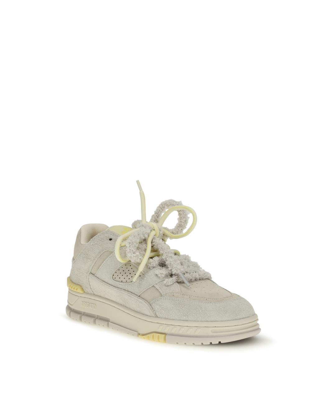 AXEL ARIGATO Бежевые замшевые низкие кроссовки / кеды, фото 2