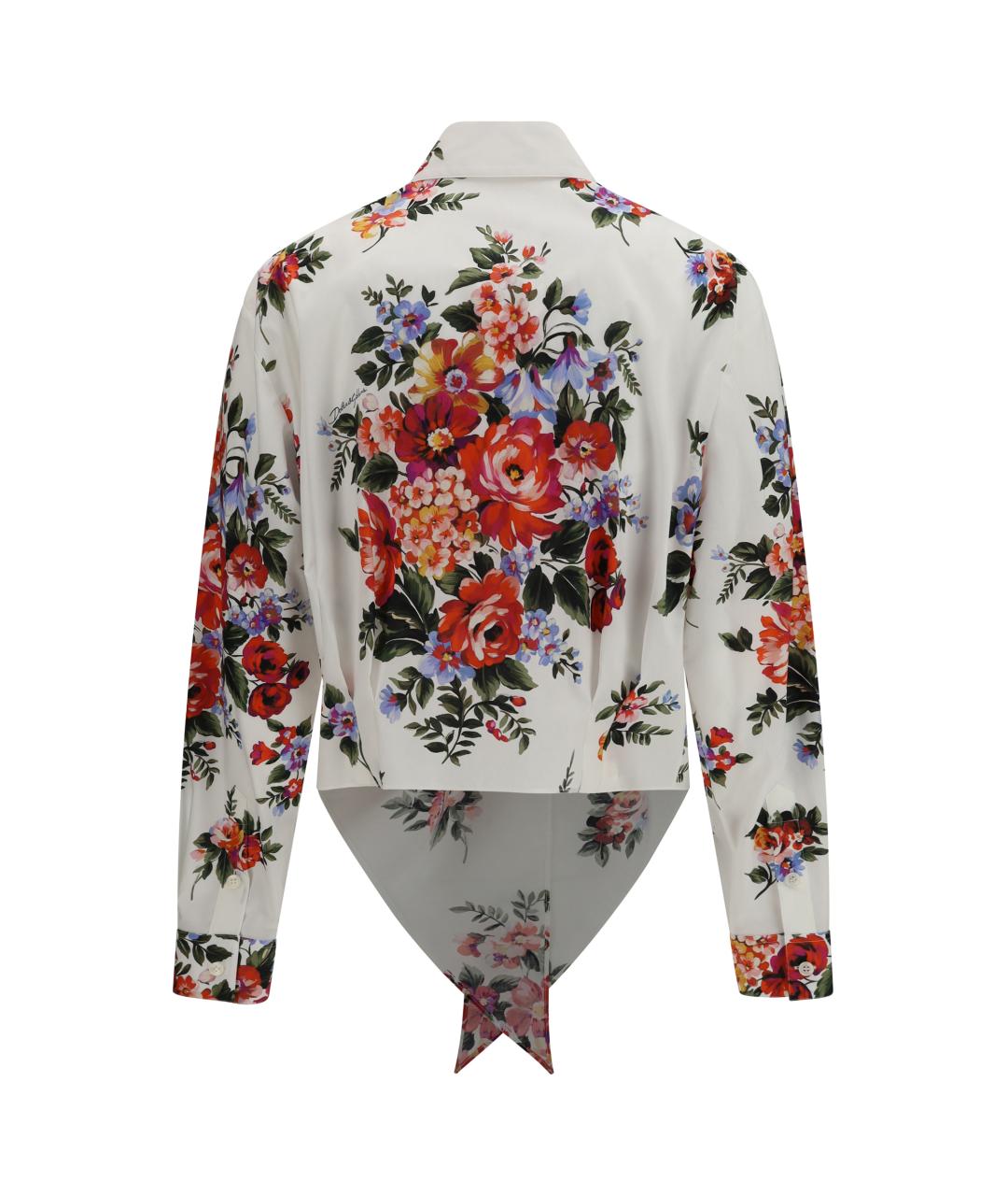 DOLCE&GABBANA Мульти хлопковая рубашка, фото 2